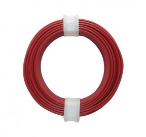 Fil de câblage rouge 10m x 0,14mm² FC14R