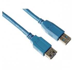 Cordon USB A mle - A femelle