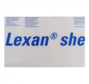 Plaque Lexan 3mm