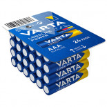 24 piles alcalines Varta R3 (AAA)