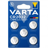 5 piles Varta CR2032