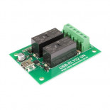 Carte USB 2 relais USB-RLY02-SN