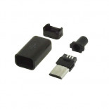 Connecteur micro-USB B mâle à souder
