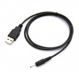 Cordon USB - alim 2,5 x 0,7 mm