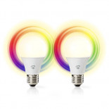 Kit de 2 ampoules RGB E27 SmartLife WIFILRC20E27
