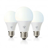 Kit de 3 ampoules blanches E27 SmartLife