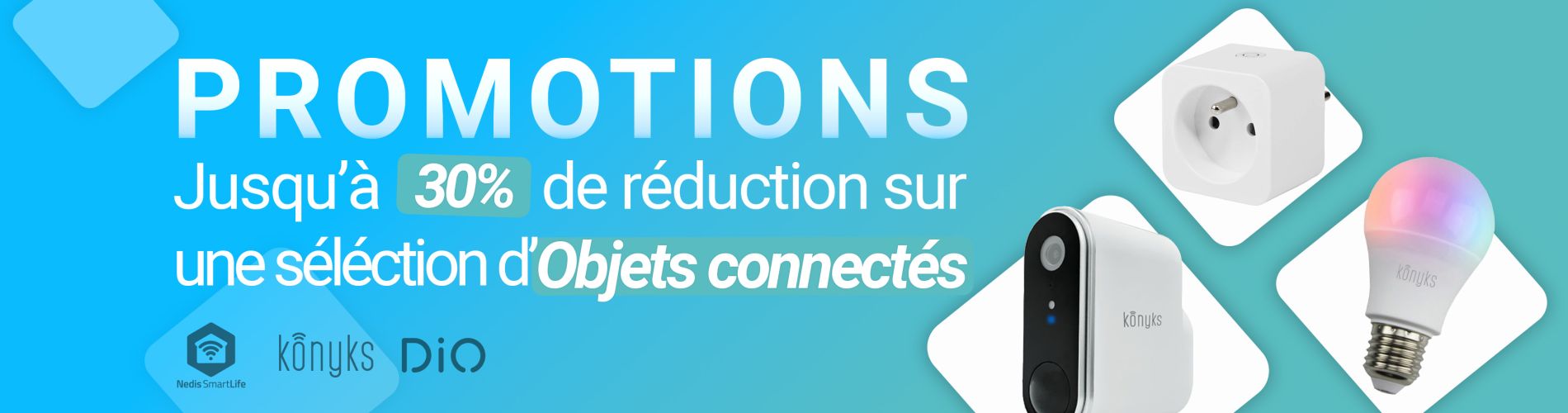 Promo objets connectés
