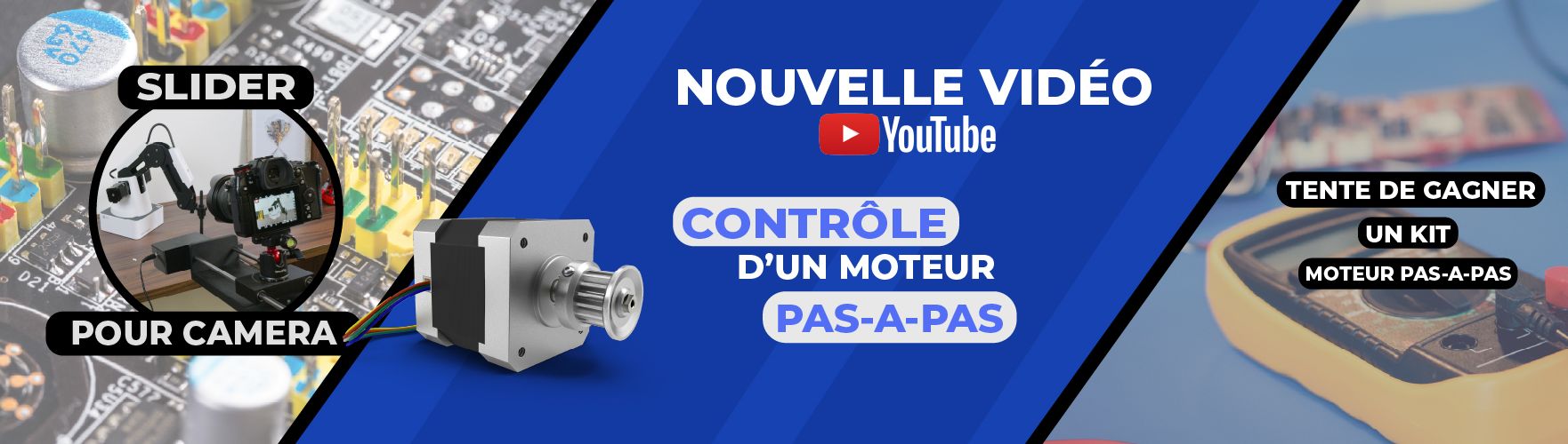 Piloter un Moteur Pas-à-Pas avec Arduino + Projet Slider vidéo