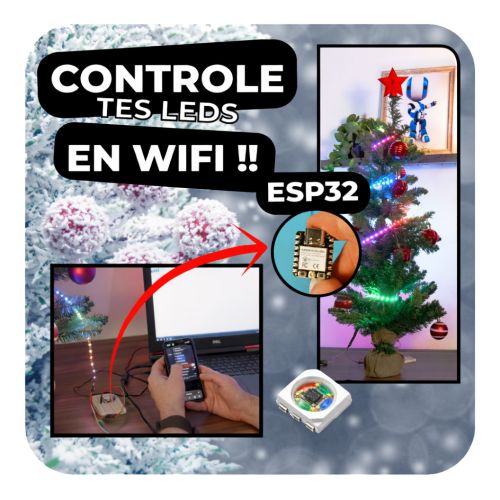 Contrôle d'un ruban à LEDs RGB en WiFi