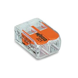 Bornes de connexion Wago 0,5 à 2,5 mm²