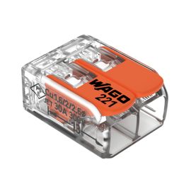Bornes de connexion Wago 0,5 à 6 mm²