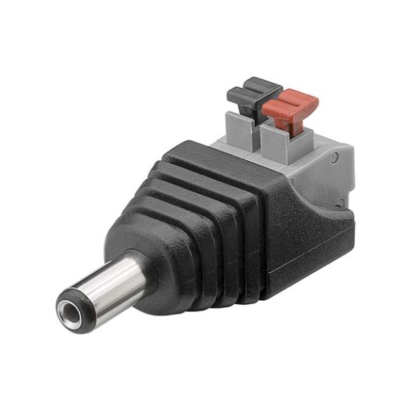 Adaptateur fiche DC mâle vers Bornier