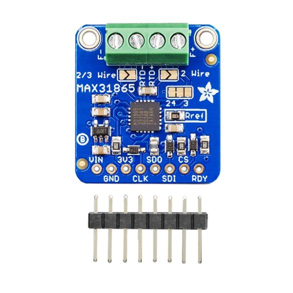 Module Amplificateur Adafruit MAX31865 Pour Capteur RTD PT100 - Précision Extrême 2/3/4 Fils