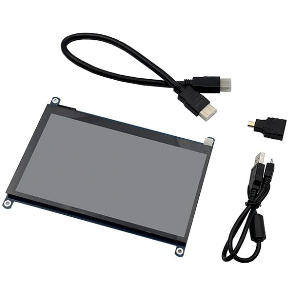 Ecran tactile 7'' IPS - HDMI 14628 | Gotronic