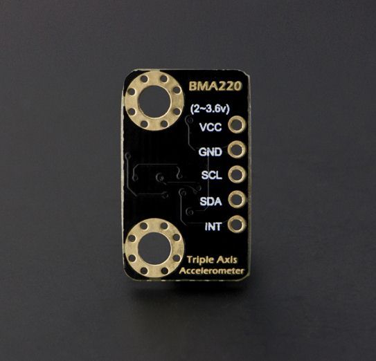 Accéléromètre 3 axes BMA220 SEN0168 | Gotronic