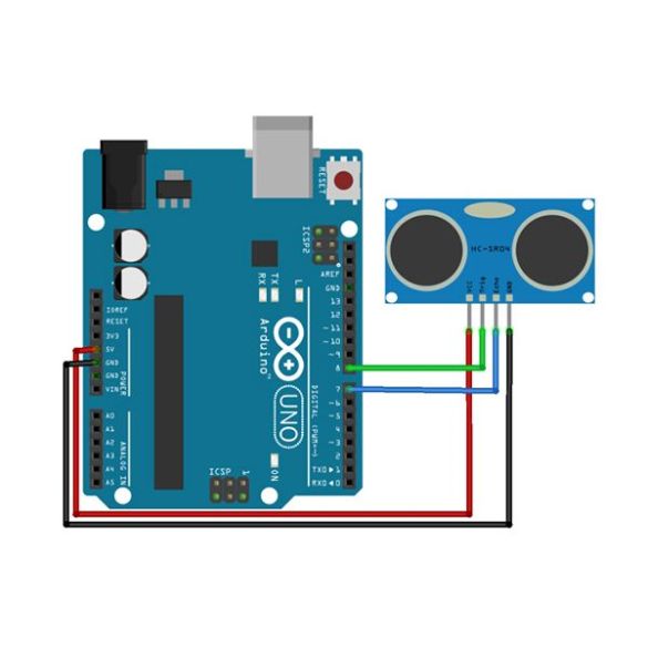 Kit 5 Capteurs Ultrasons HC-SR04 + Supports + Câbles – Compatible Arduino Raspberry Pi – Mesure Distance Précise