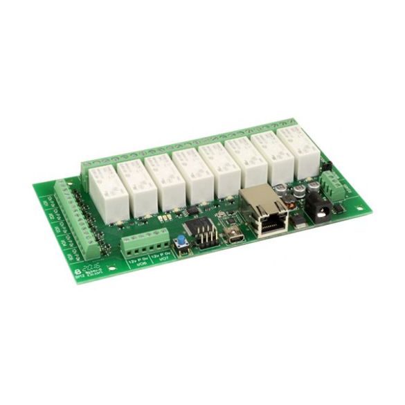 KMTronic LAN IP 8 Canali Relè Scheda Internet Ethernet Domotica