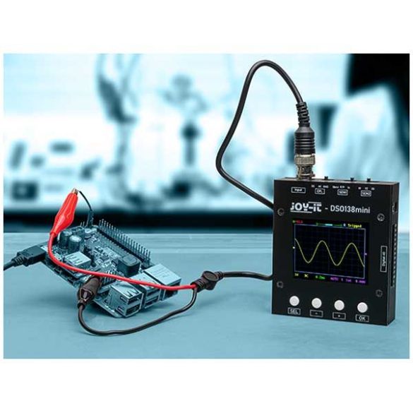 Oscilloscope Portable Mini 138Pro - Bande Passante 200 KHz, 2,5 MS/s - Compact 6,5x6x1,8 Cm, Idéal Bricolage, Auto, électronique - 8