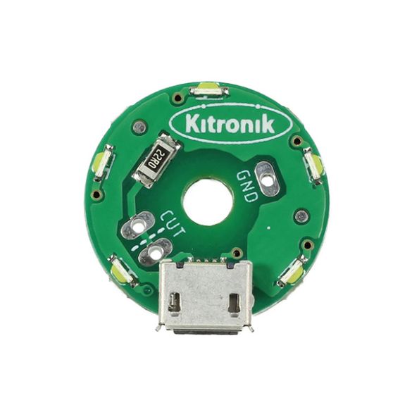 Module circulaire à 5 LEDs blanches 35167 - Gotronic