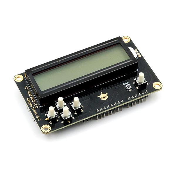 Shield LCD 2x16 RGB I2C DFR0374