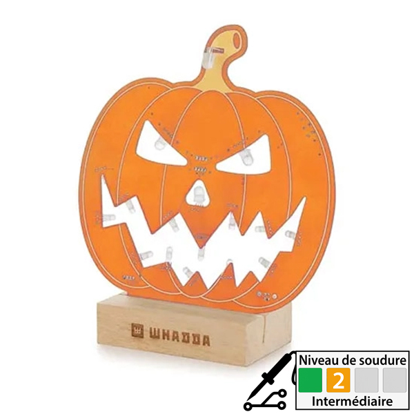 Citrouille XL à LEDs RGB