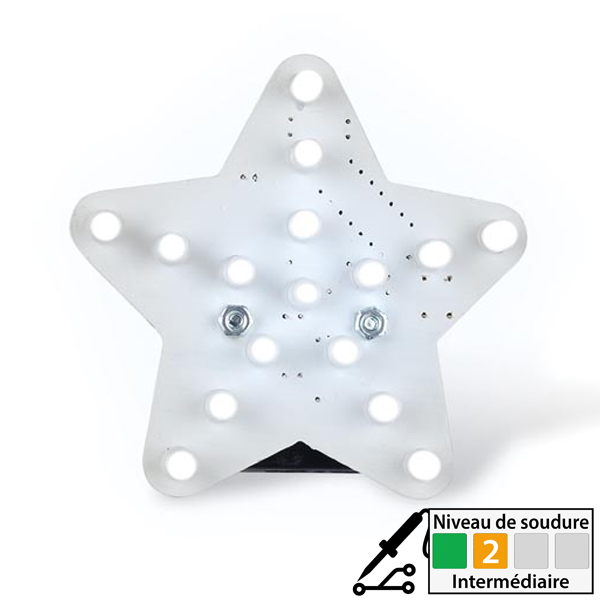 Etoile lumineuse blanche