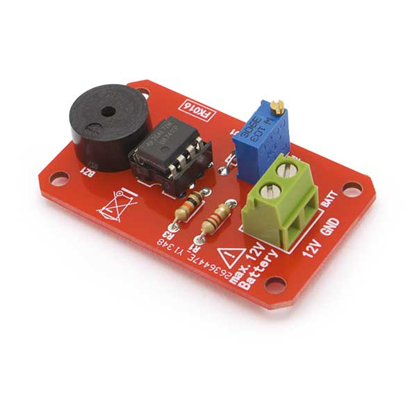 Alarme avertisseur de charge faible batterie 12V