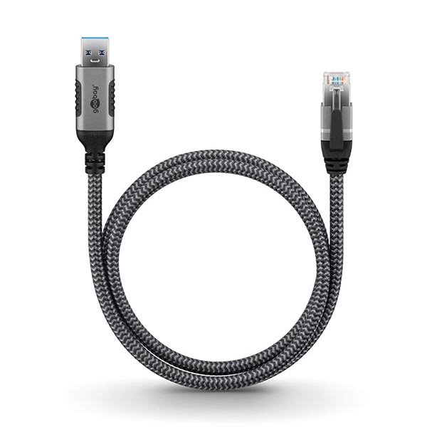 Câble Ethernet USB-A 3.0 vers RJ45, 1,5 m