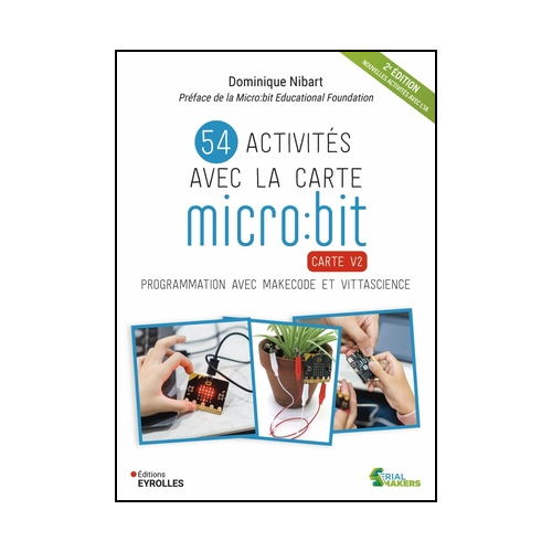 54 activités avec la carte micro:bit V2