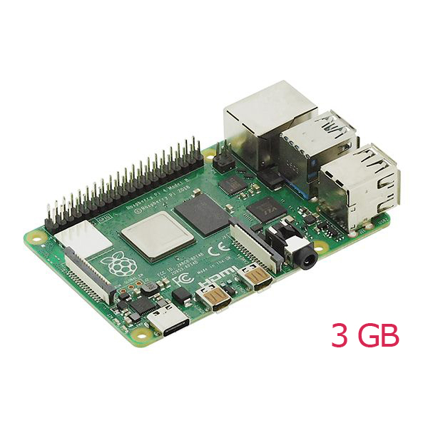Carte Raspberry Pi 4 B - 3 GB