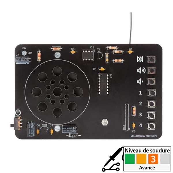 Radio FM à cde numérique