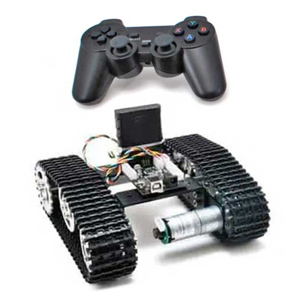 Robot chenillé à controle sans fil DGPS2NV