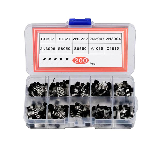 Assortiment de 200 Transistors
