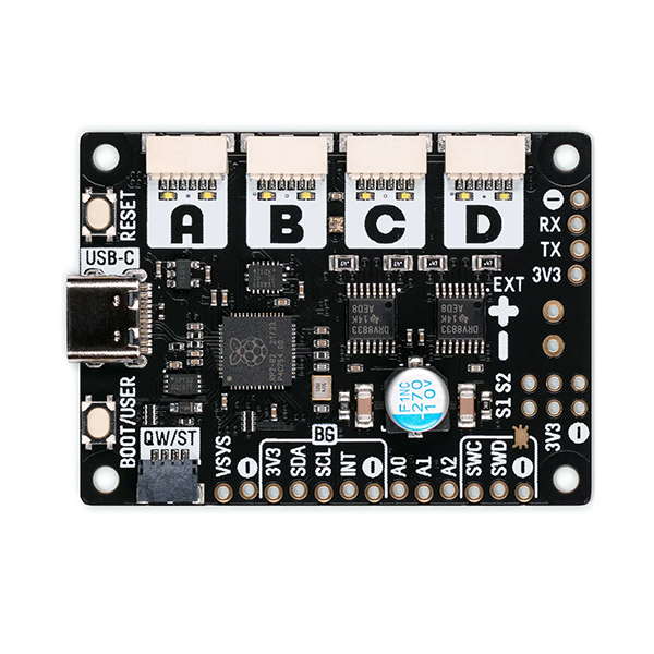 Commandes 4 moteurs RP2040 PIM618