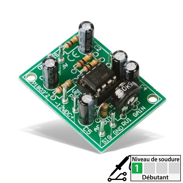 Préampli mono en kit