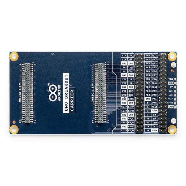 Carte de dérivation Arduino UNO Breakout carrier ASX00085