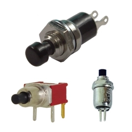 Boutons-poussoirs miniatures