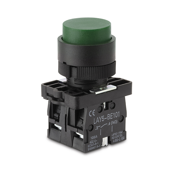 Bouton poussoir 1 x NO  et 1 x NC