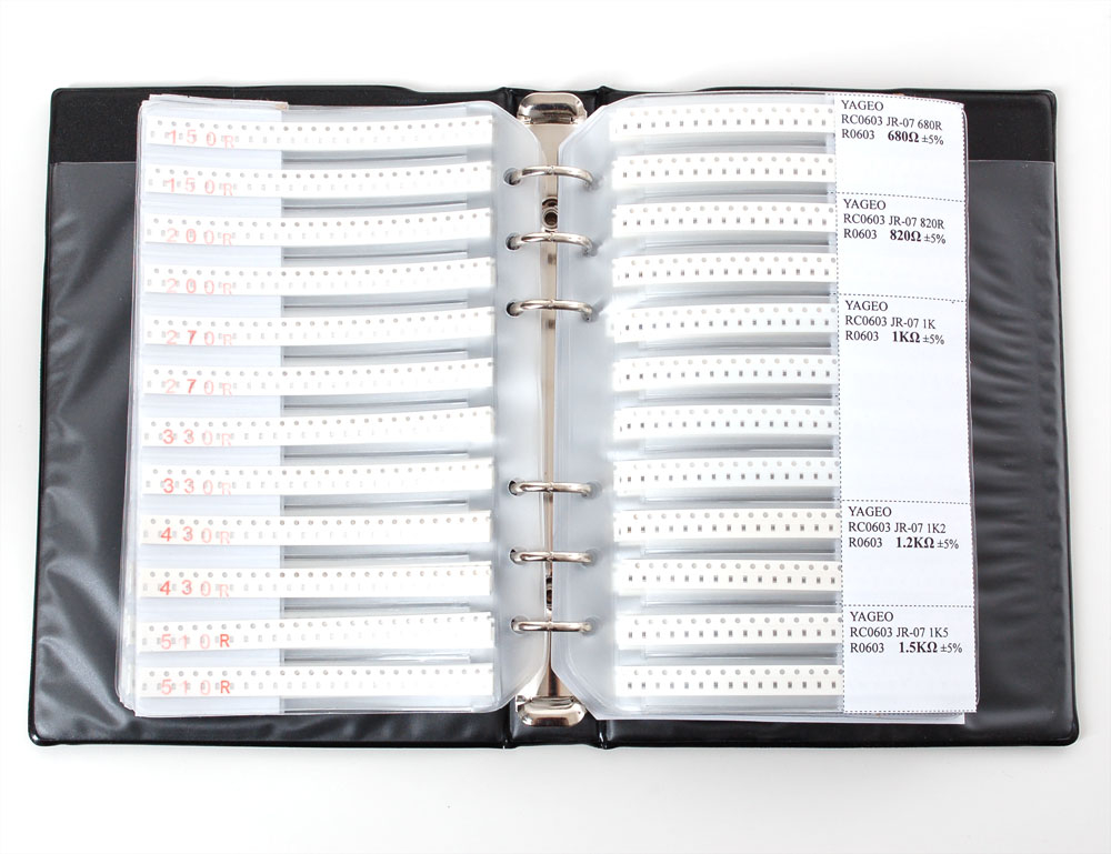 Résistances et condensateurs 0603