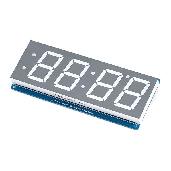 Afficheur I2C 4 digits rouges ADA1270