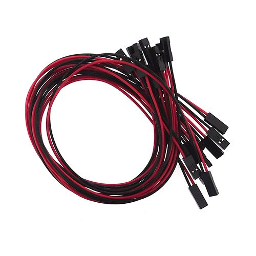 Lot de 10 câbles à 2 broches