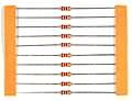 10 résistances 1/4W 470Ω