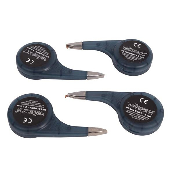 Jeu de 4 tresses à dessouder DESOLDER4