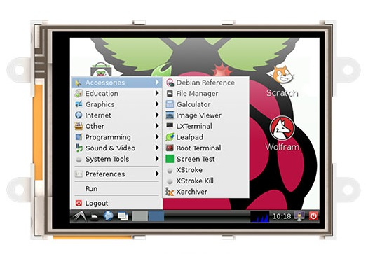 Ecran tactile 3,2'' 4DPi-32-II