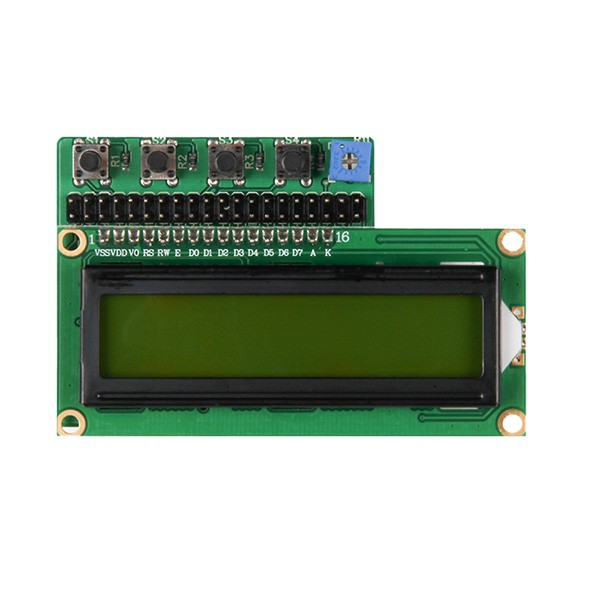 Afficheur LCD 2x16 avec boutons RB-LCD16X2