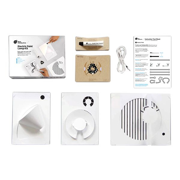 Kit lampe et peinture conductrice SKU-1107