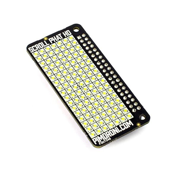 Module Scroll pHAT HD blanc PIM268