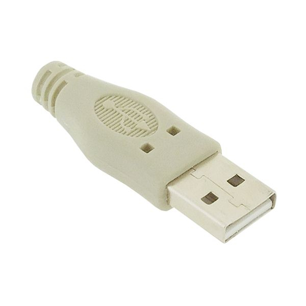 Connecteur USB A mâle à souder