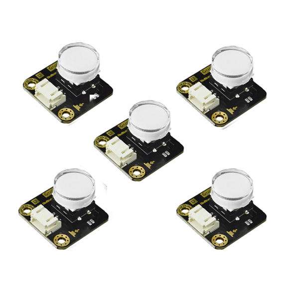 5 boutons-poussoirs Gravity DFR0785