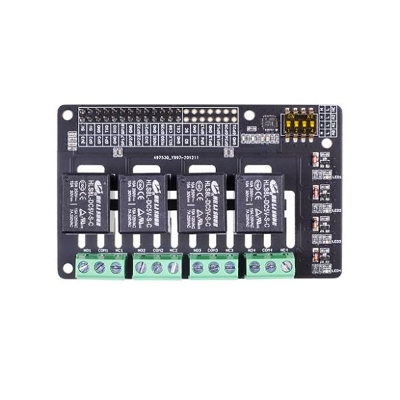 Hat 4 relais Raspberry Pi 